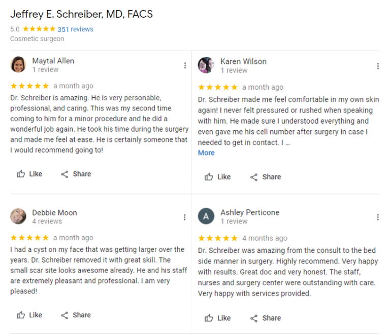 Expert Plastic Surgeon in Baltimore Dr. Jeffrey Schreiber